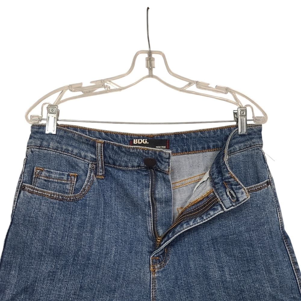 Urban Outfitters BDG Blue Denim High Rise Shorts 31 - Picture 2 of 4
